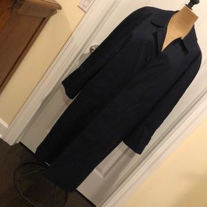 Men’s never worn black rain coat